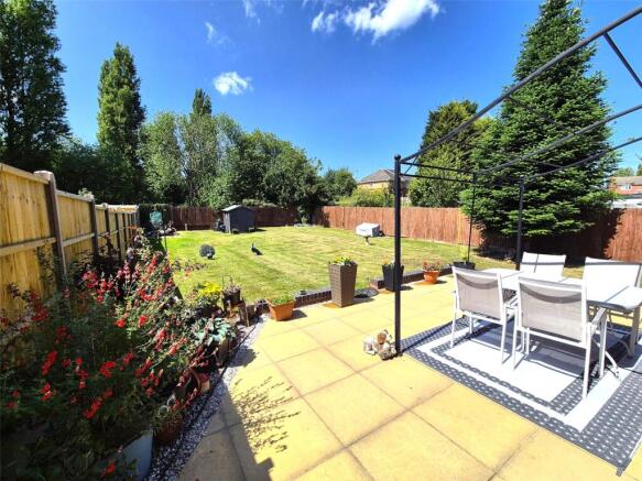 Large Rear Garden