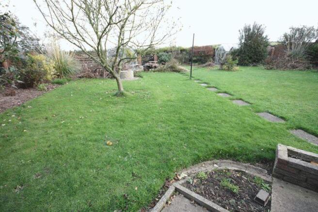 Rear garden