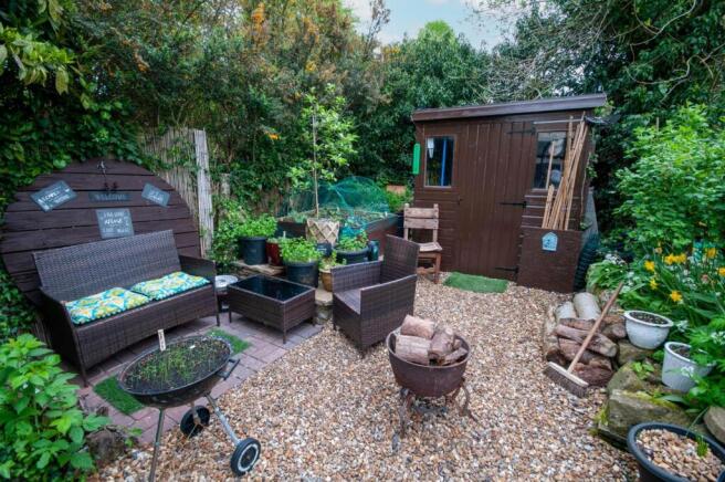 Outside - Private Side Garden