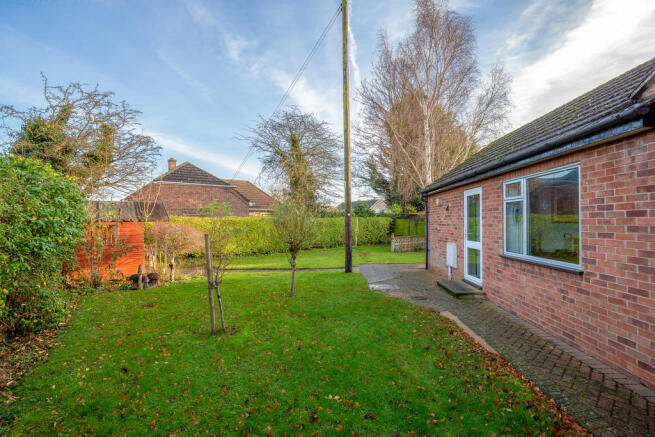Rear garden