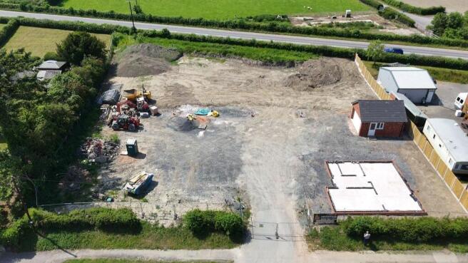 Drone Photograph of the Site