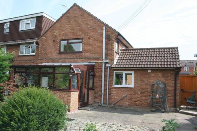 Rear of Property