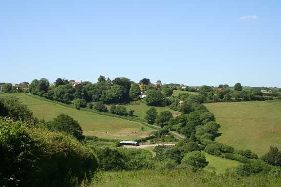 Rook Park from opp hill
