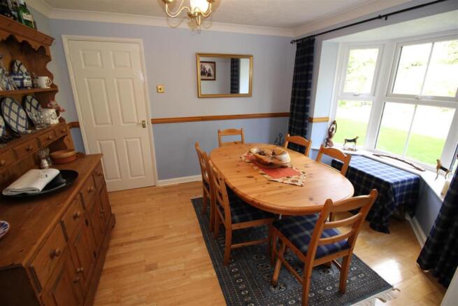 Dining Room with Bay Window