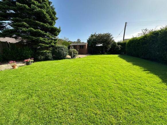 Large garden