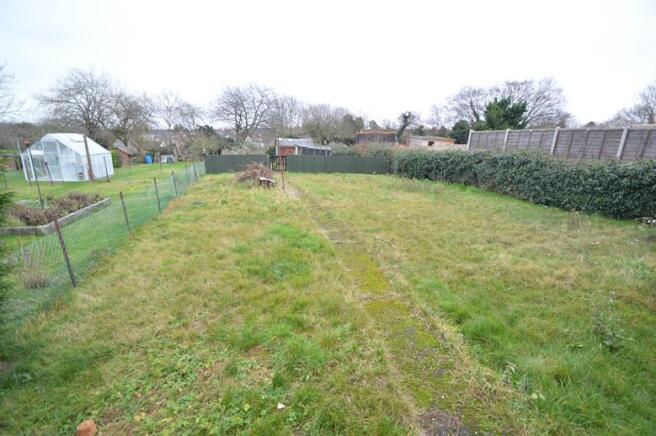 Rear garden