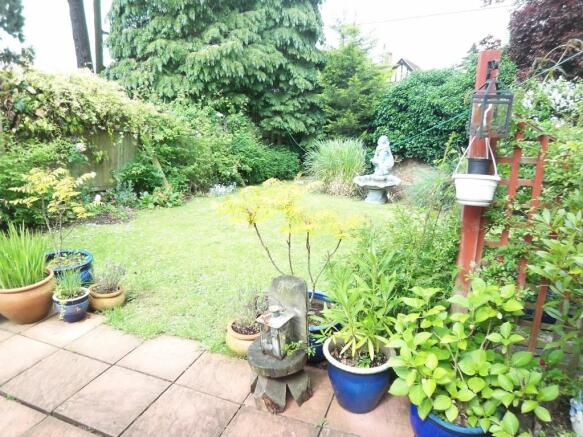Rear garden