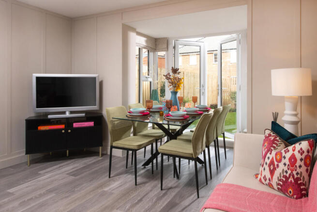 The interior of The Cannington Show Home at Chaloners Green, Whitby