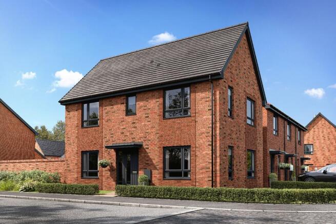 Artist impression of the Aynesdale at Tower Woods