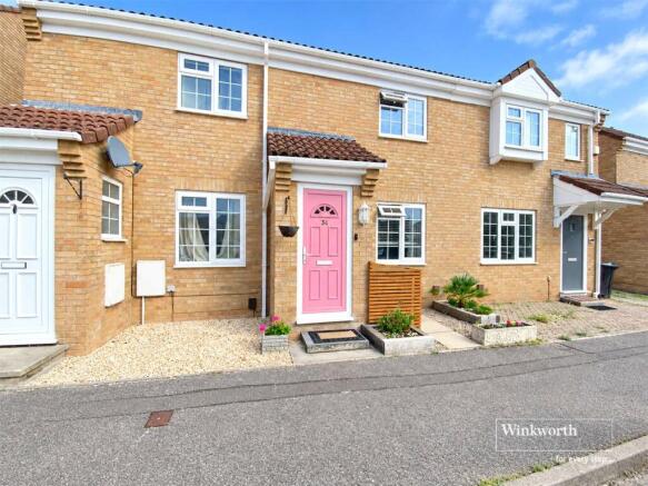 2-bed terraced on Halifax Way, Christchurch, Dorset, BH23, £295,000