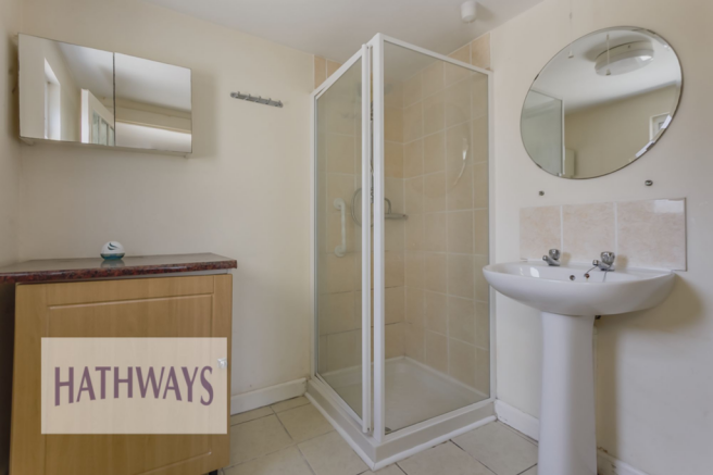 Downstairs shower room