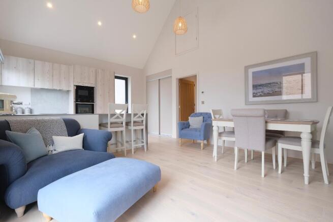 Open plan living room