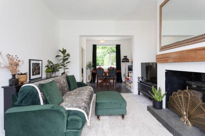 LOUNGE THROUGH DINING ROOM