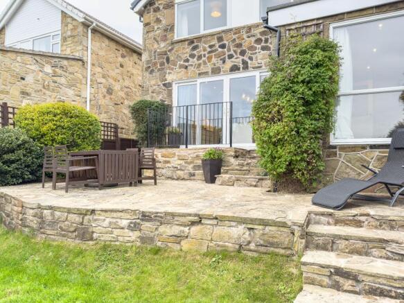 Patio seating area
