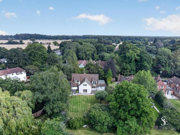 Aerial of Property from Rear