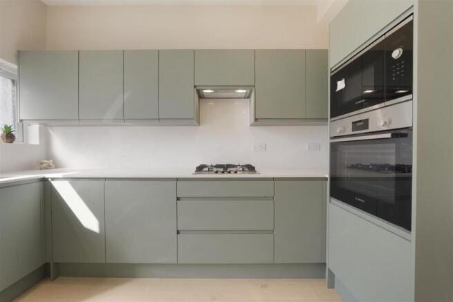 Modern fitted kitchen