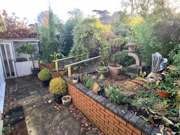 Rear garden