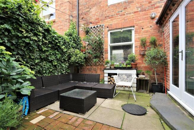 PLEASANT REAR GARDEN