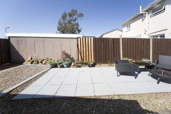 Rear garden