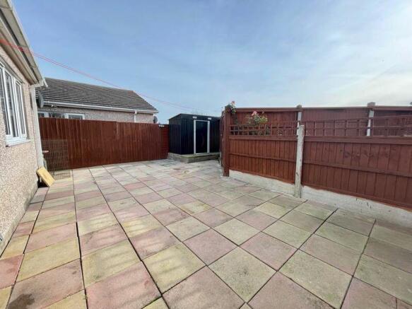 Rear Patio