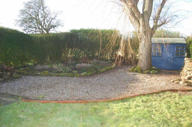 Rear garden