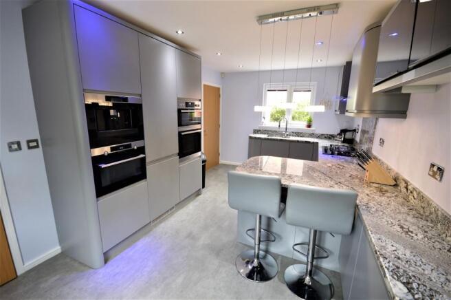 Open plan kitchen