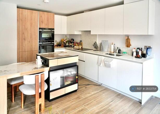 Kitchen Area In Living Room