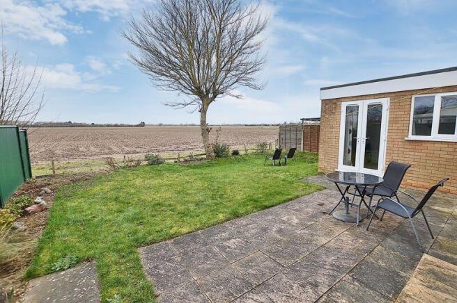 Rear Garden & Rural Views