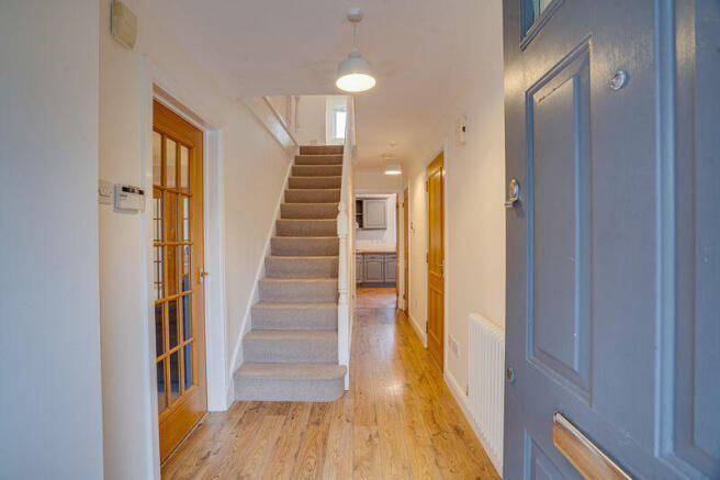 Entrance hall from front door