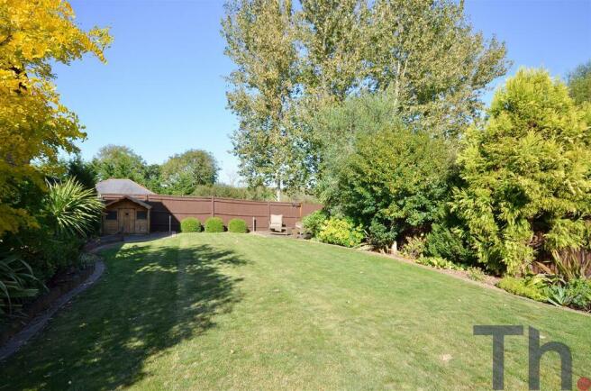 Rear garden