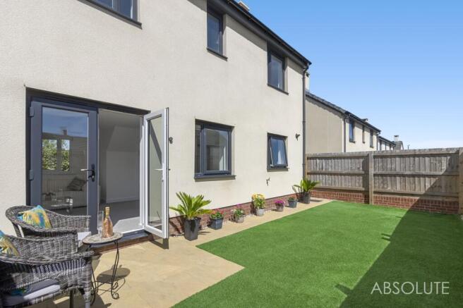 Rear garden