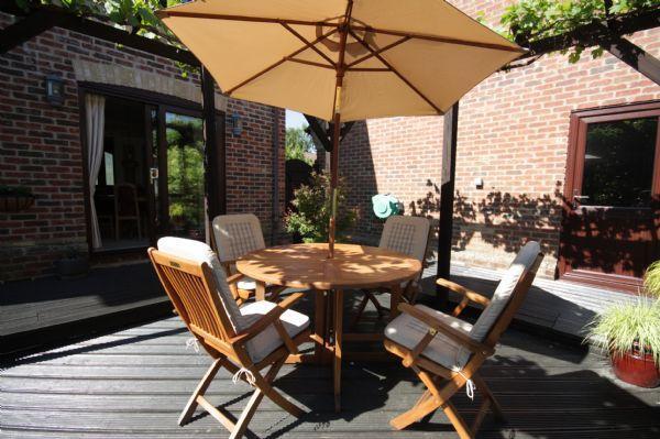 Decked Seating Area