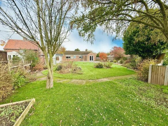 garden and rear aspect