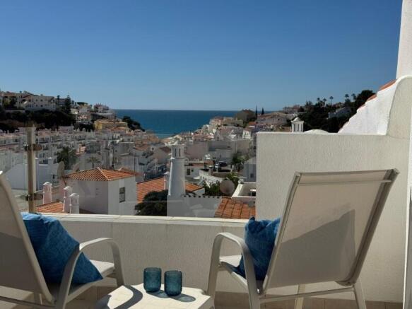 View from roof terrace