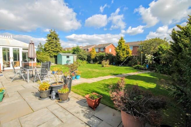Rear garden