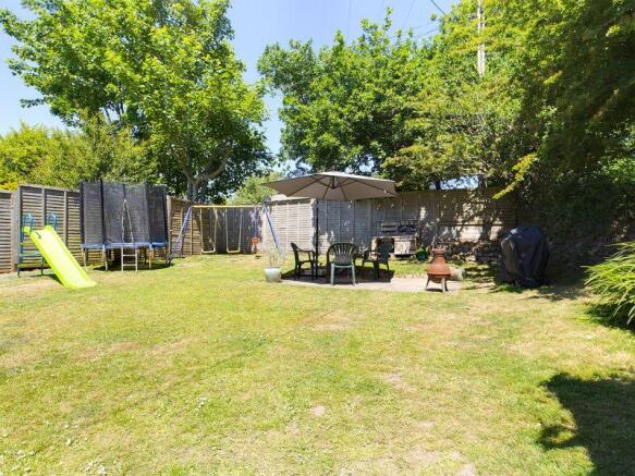 Rear garden