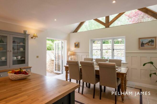 Dining Area, Barn Cottage, Castle Bytham