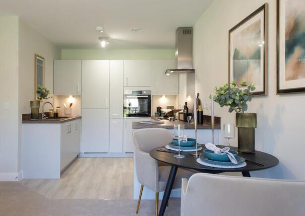 Show home kitchen