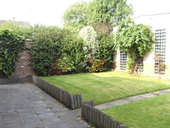 Rear garden