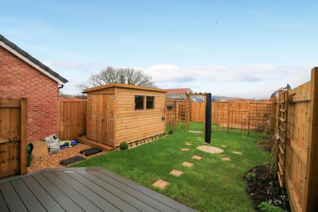 Rear garden