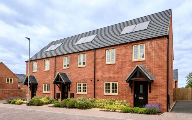 2-bed terraced on Orbit Homes at Middleton Meadows,
Waters Lane,
Middleton Cheney,
OX17, £137,000