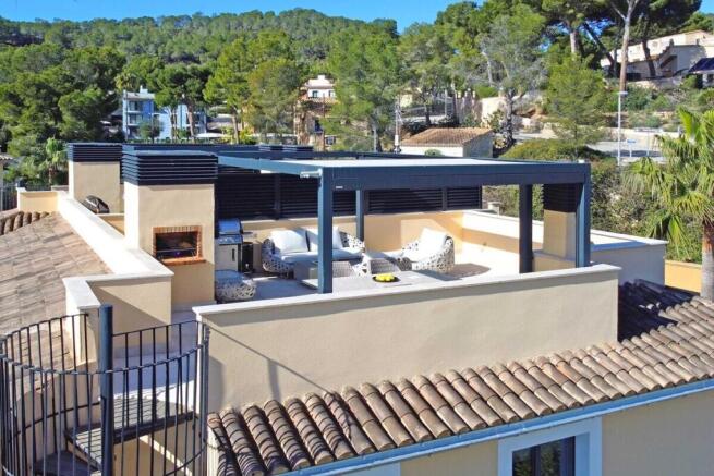 03-Penthouse in strand- und golfnaher Wohnanlage-camp de mar-kaufen-rooftop