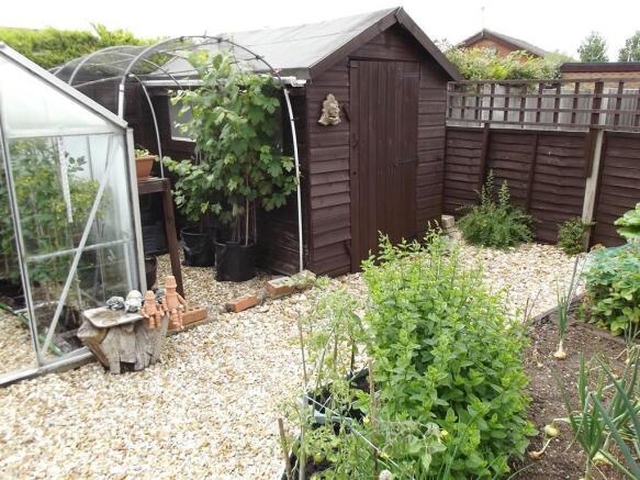 Raised veg. bed