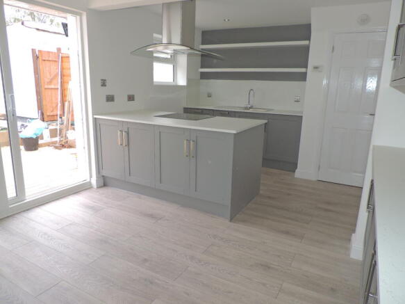 BRAND NEW OPEN PLAN KITCHEN/DINER