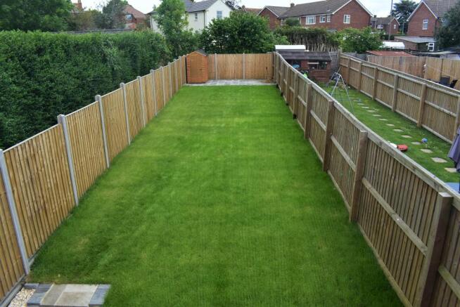 Rear garden