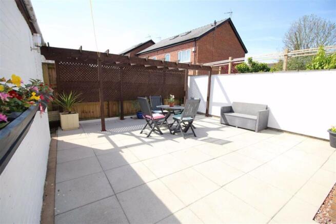 Rear garden