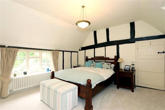 Bedroom and Beams