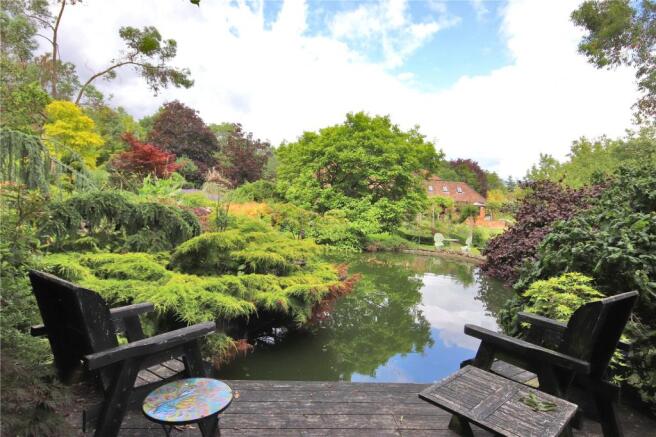 Pond Seating Area