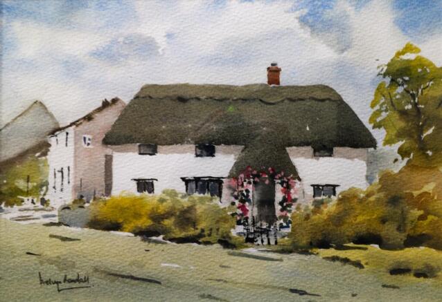 Anchor Road Watercolour