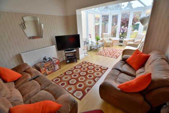 Lounge through to conservatory